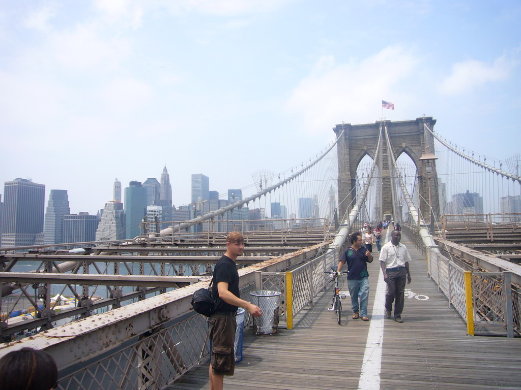 Brooklyn Bridge and Manhattan