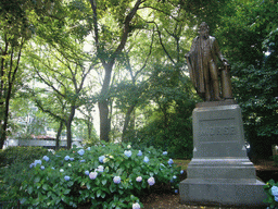 Statue of Samuel Morse, in Central Park