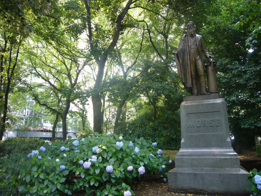 Statue of Samuel Morse, in Central Park