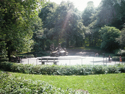 Sculpture of Alice in Wonderland, in Central Park