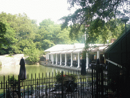 The Central Park Boathouse, at the Lake in Central Park