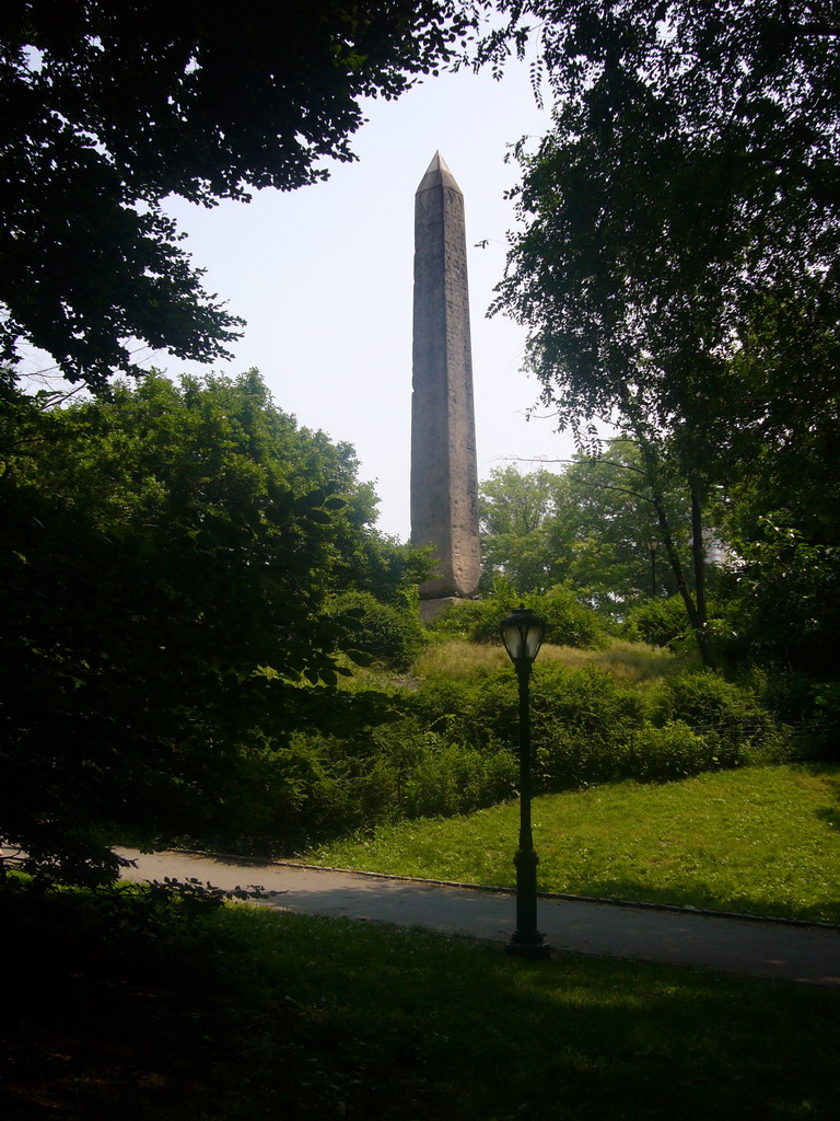 Cleopatra`s Needle, the Central Park obelisk
