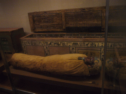 Egyptian sarcophagus, in the Metropolitan Museum of Art