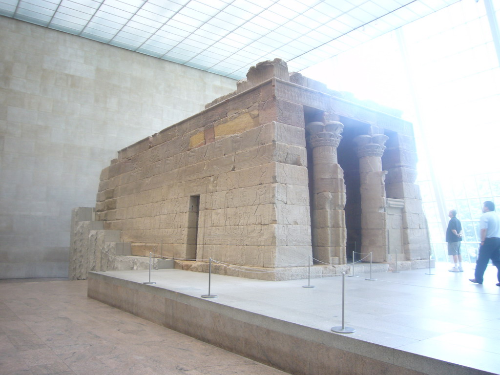 The Temple of Dendur, in the Metropolitan Museum of Art