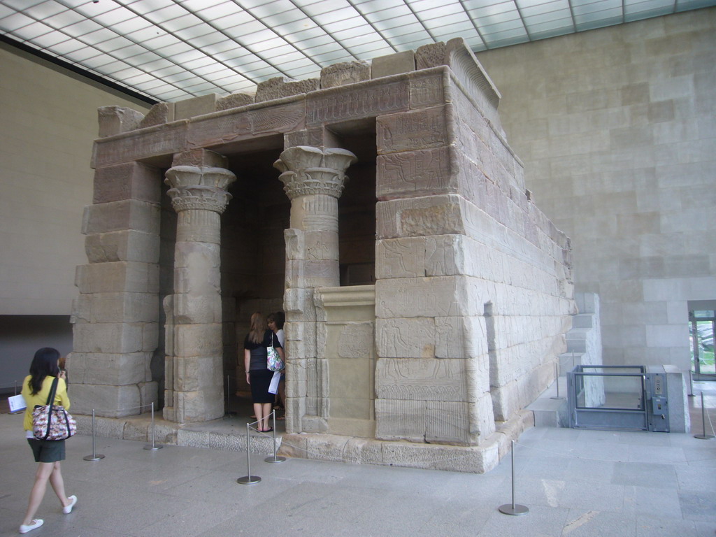 The Temple of Dendur, in the Metropolitan Museum of Art