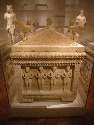 Near Eastern sarcophagus, in the Metropolitan Museum of Art