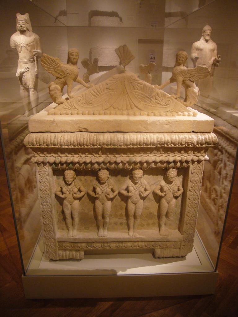Near Eastern sarcophagus, in the Metropolitan Museum of Art