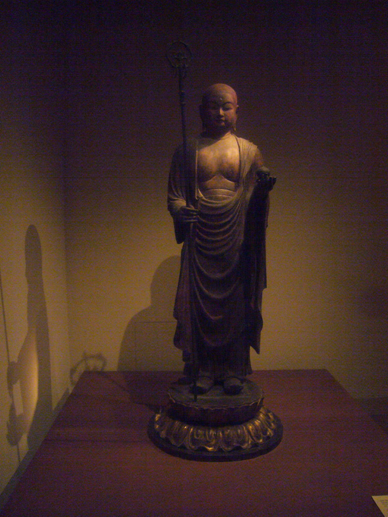 Buddhist statue, in the Metropolitan Museum of Art