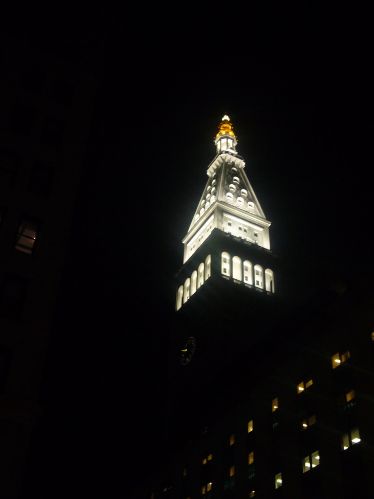 The Metropolitan Life Insurance Company Tower, by night