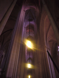 The aisle of the Cathedral of Saint John the Divine