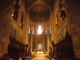 The nave of the Cathedral of Saint John the Divine