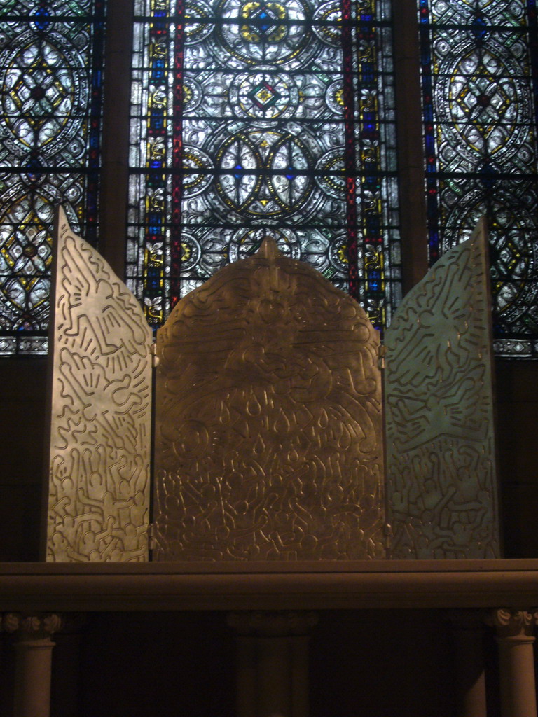 The altar of St. Columba`s Chapel, in the Cathedral of Saint John the Divine