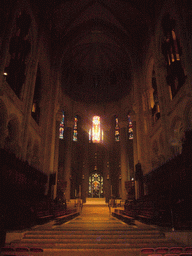 The choir of the Cathedral of Saint John the Divine
