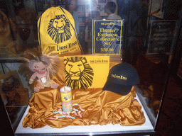 Merchandising of the musical `The Lion King`