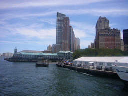Pier A and Battery Park, from the Liberty Island ferry