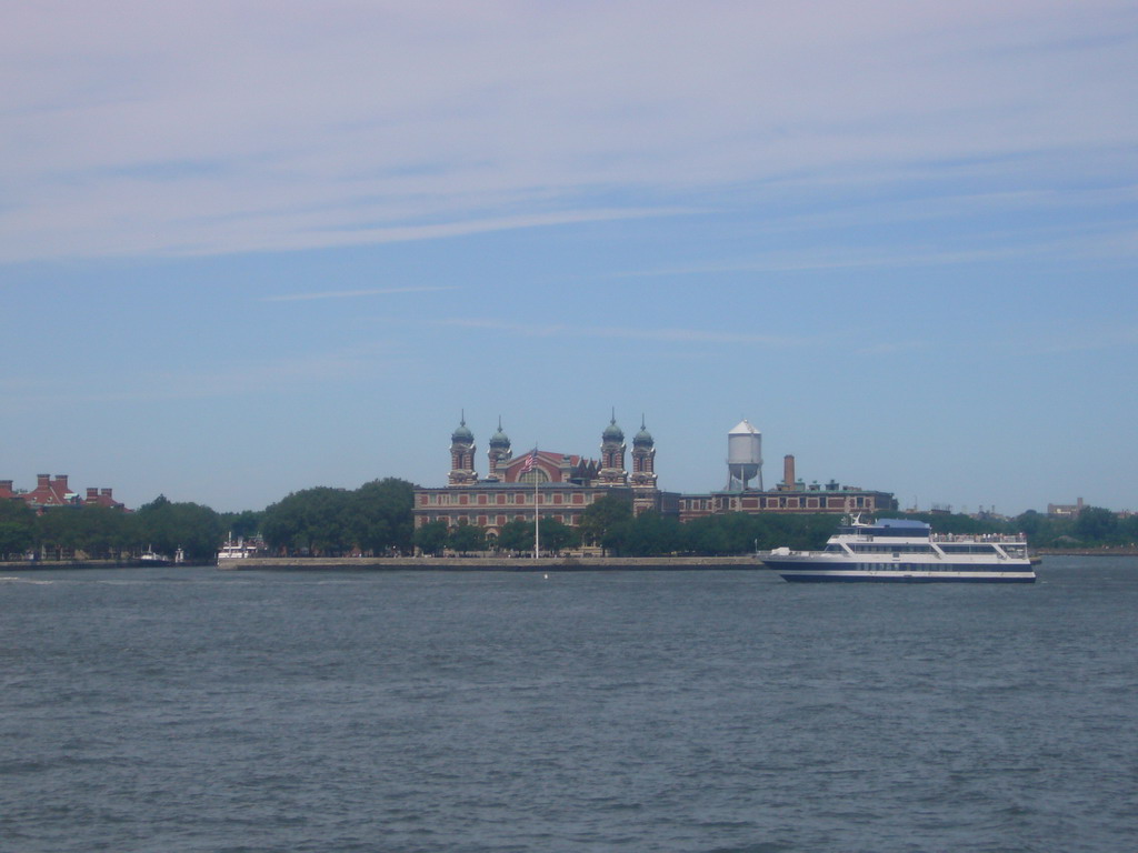 Ellis Island, from the Liberty Island ferry