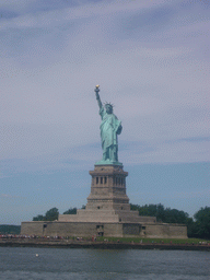 The Statue of Liberty, from the Liberty Island ferry