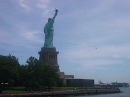 The Statue of Liberty, from the Liberty Island ferry