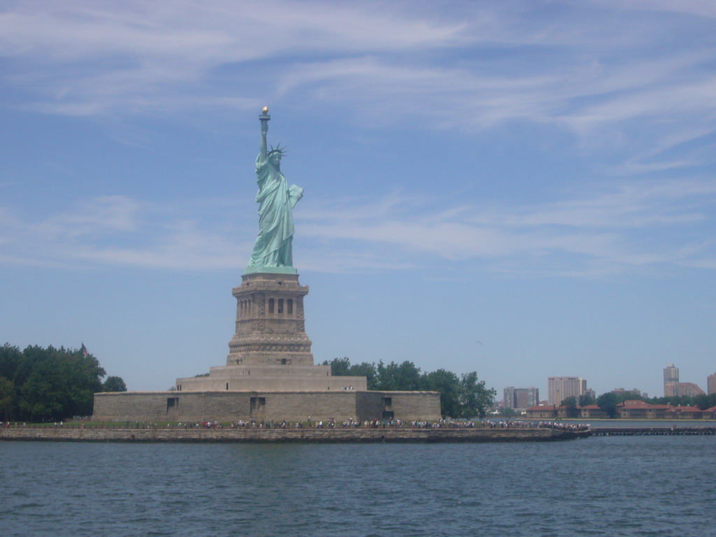 The Statue of Liberty, from the Liberty Island - Ellis Island ferry