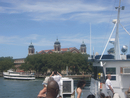 Ellis Island, from the Liberty Island - Ellis Island ferry