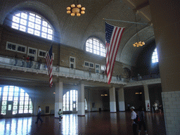 The Registry Room of the Ellis Island Immigration Museum