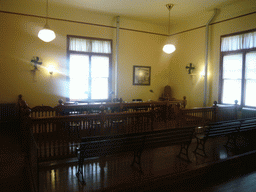 Room in the Ellis Island Immigration Museum