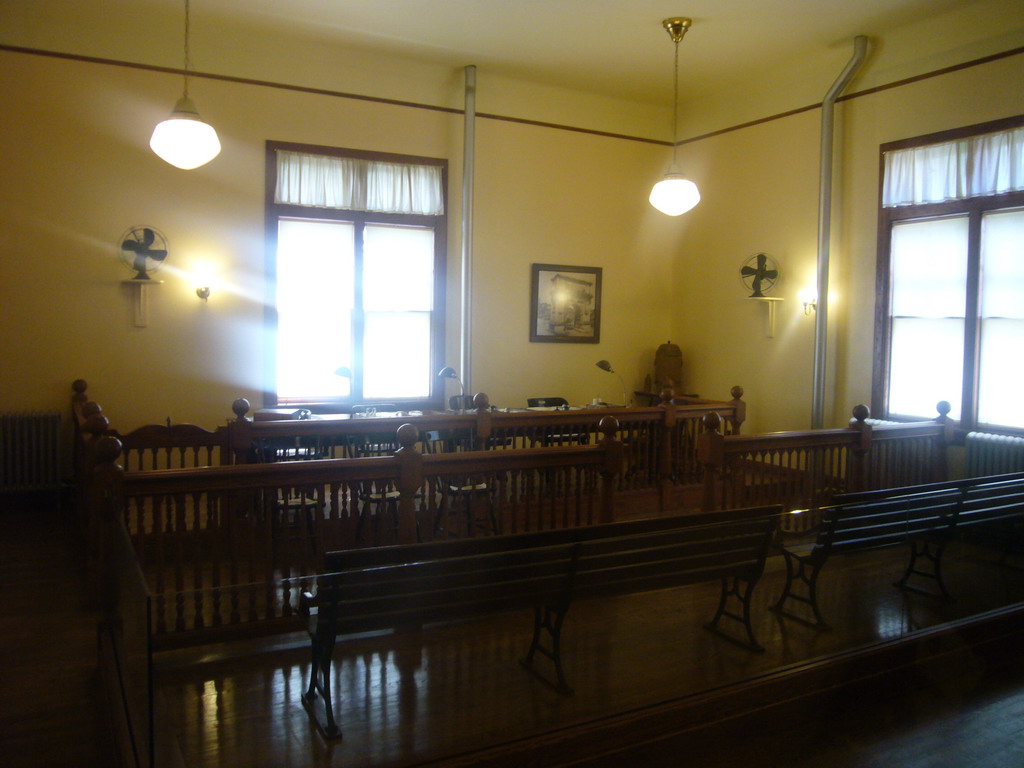 Room in the Ellis Island Immigration Museum