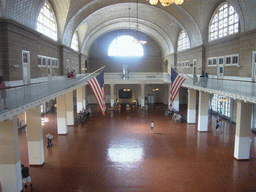 The Registry Room of the Ellis Island Immigration Museum