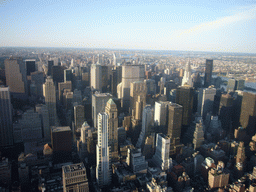 View on the Northeast side of Manhattan, from the Empire State Building