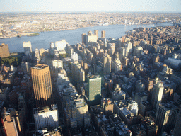 View on the East side of Manhattan, from the Empire State Building