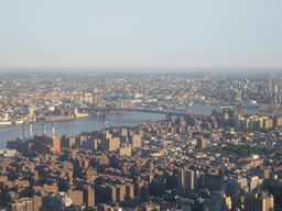 The Williamsburg Bridge, from the Empire State Building