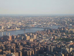 The Williamsburg Bridge, from the Empire State Building