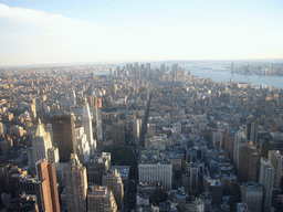 The New York Life Insurance Building, the Metropolitan Life Tower and the South side of Manhattan, from the Empire State Building