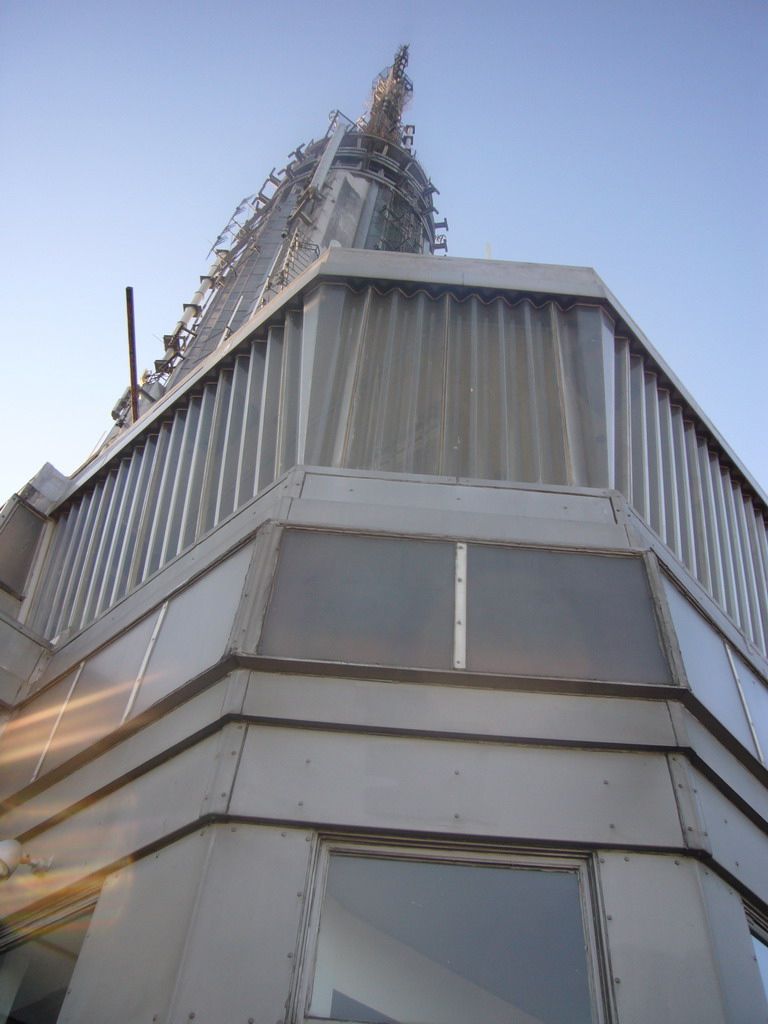 The top of the Empire State Building