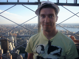 Tim on the Empire State Building
