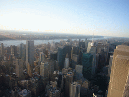 View on the Northwest side of Manhattan, from the Empire State Building