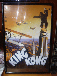 King Kong poster in the souvenir shop of the Empire State Building