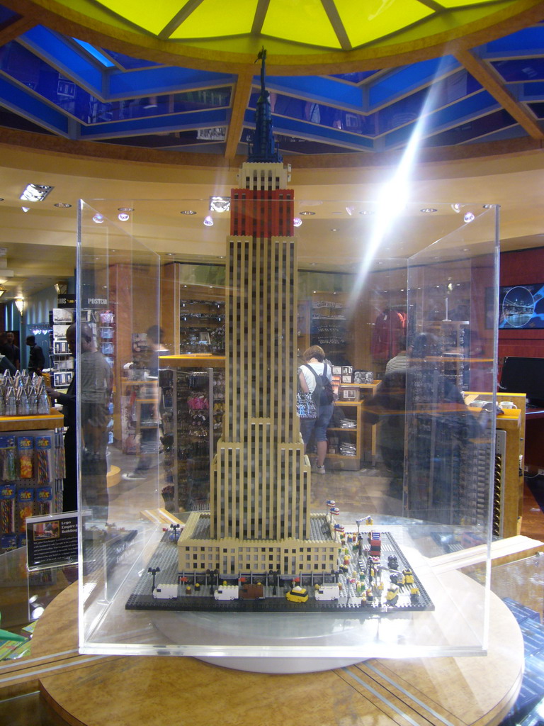 Scale model of the Empire State Building
