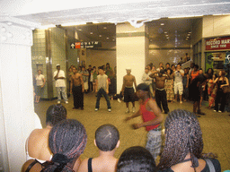 Breakdancing in the Times Square/42nd Street subway station