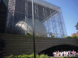 The Hayden Planetarium, of the Rose Center for Earth and Space