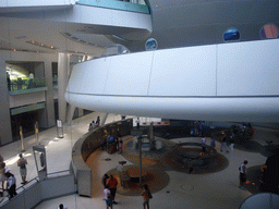 Inside the Hayden Planetarium