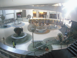 Inside the Hayden Planetarium