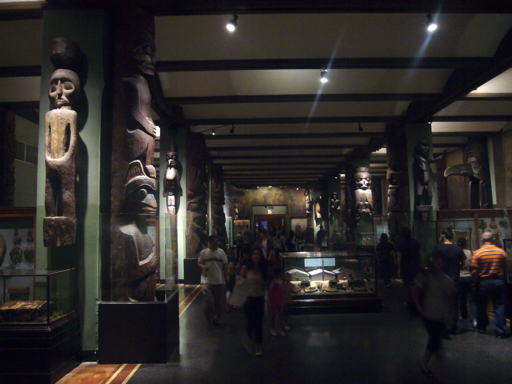 Hall of the Northwest Coast Indians, in the American Museum of Natural History