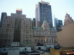 View from the roof of the AMC Empire 25 cinema on buildings on the other side of West 42nd Street