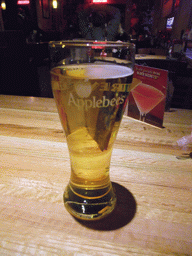 Beer at Applebee`s Neighborhood Grill & Bar in Hawthorne