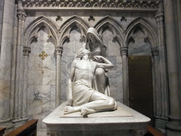 Sculpture `Pietà` by Araldo Perugi at Saint Patrick`s Cathedral