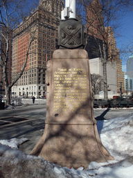 The Netherlands Memorial Flagstaff at Battery Park