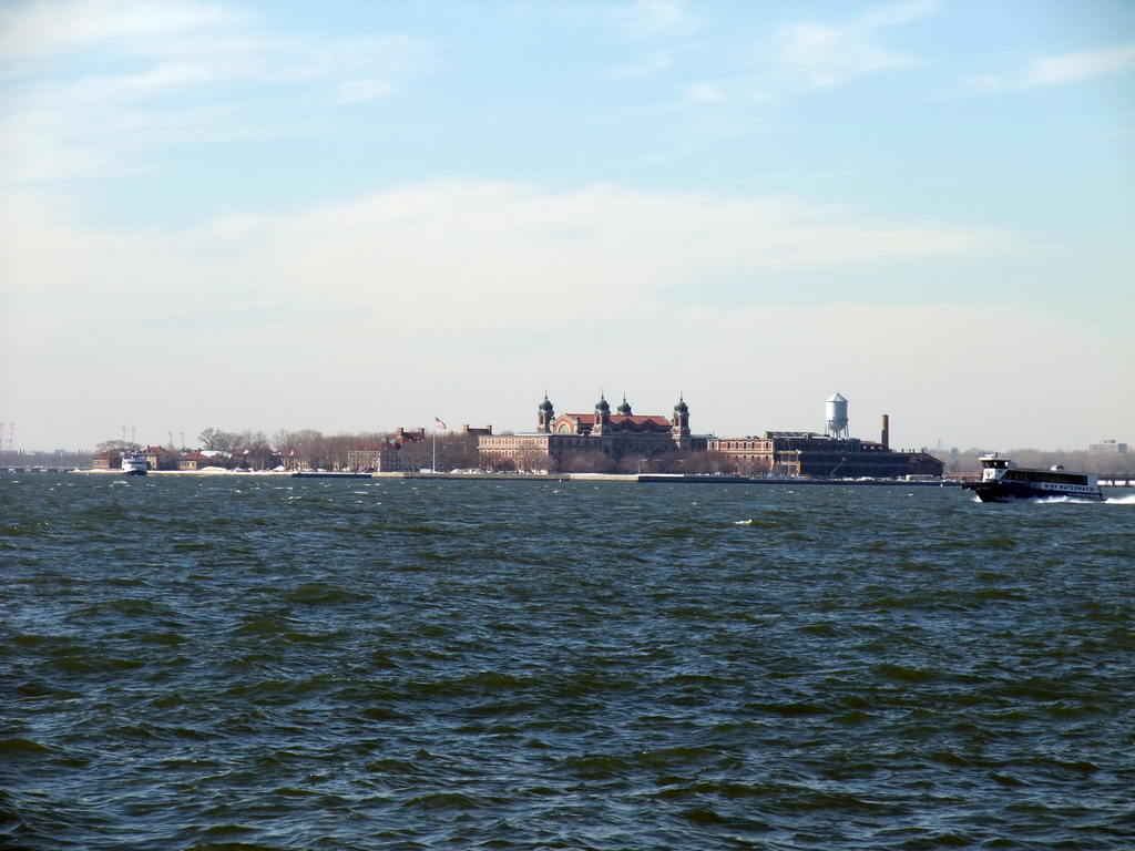 Ellis Island with the Ellis Island Immigration Museum