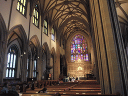 Nave and apse at Trinity Church