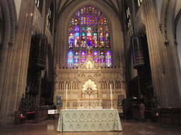 Apse, altar and reredos at Trinity Church